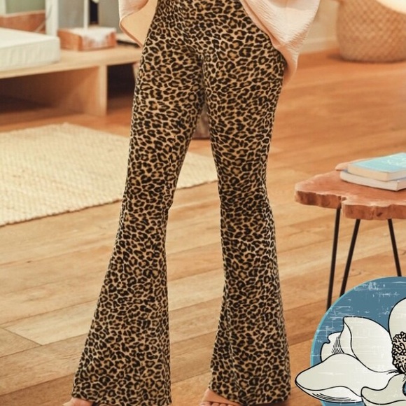 NWT: Leopard Flares - Picture 3 of 3